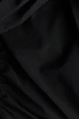 Top épaules nues avec détail torsadé - Noir — photo 4