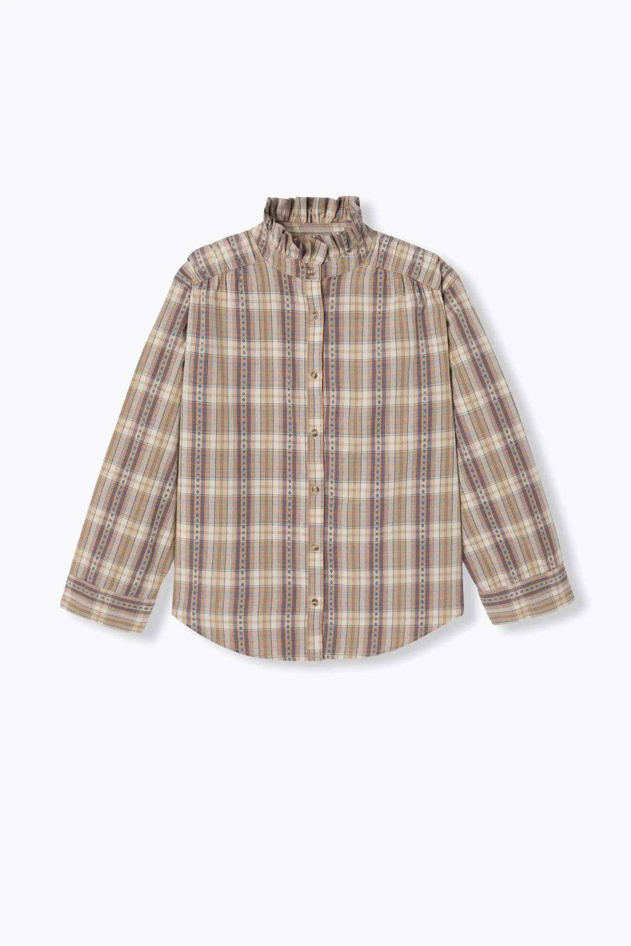Chemise à carreaux Femme