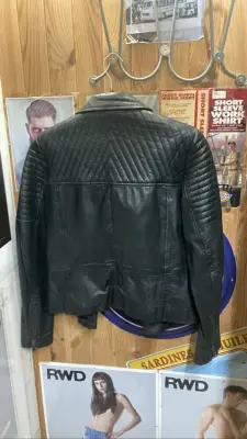 Veste en cuir EDC — photo 3