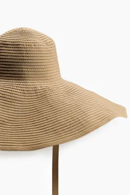 Chapeau de soleil - Beige — photo 5