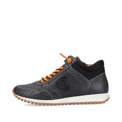 Baskets Remonte D3170-01 Noir Orange - Lacets Élastiques Grande Pointure Femme — photo 2