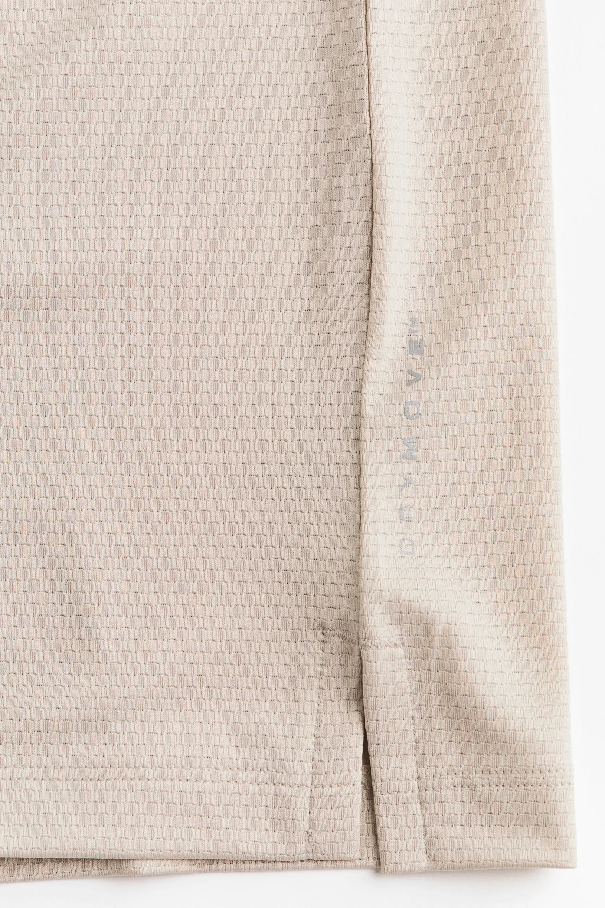 T-shirt de sport à manches longues DryMove™ - Taupe clair