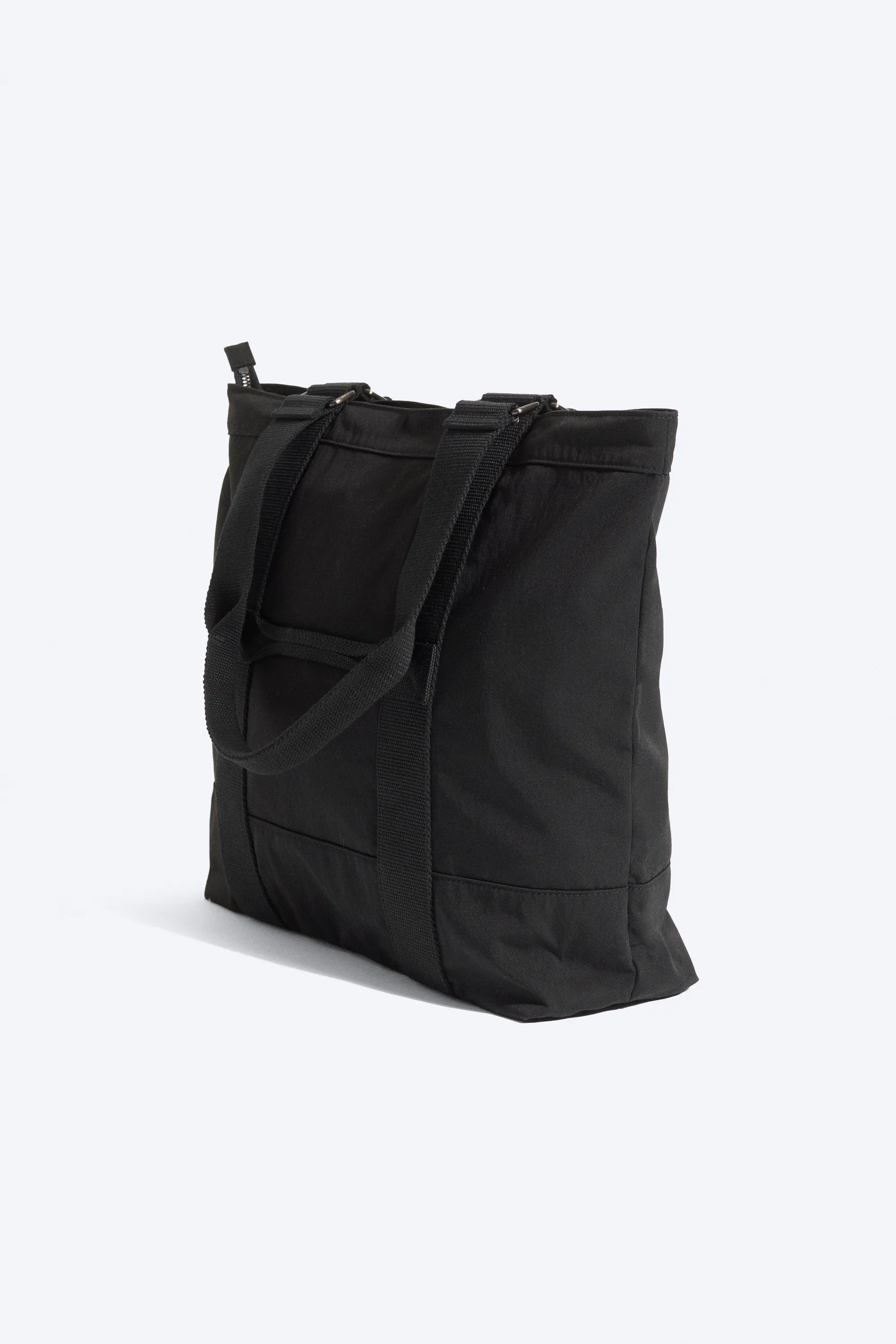 Grand sac cabas en toile - Noir