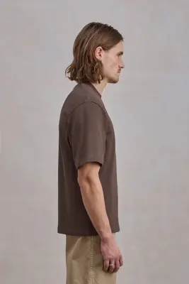 T-shirt 'Chuuunky Tee' - Marron — photo 5