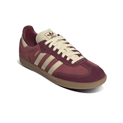 Adidas Samba OG Shadow Red Vanilla Gum — photo 3