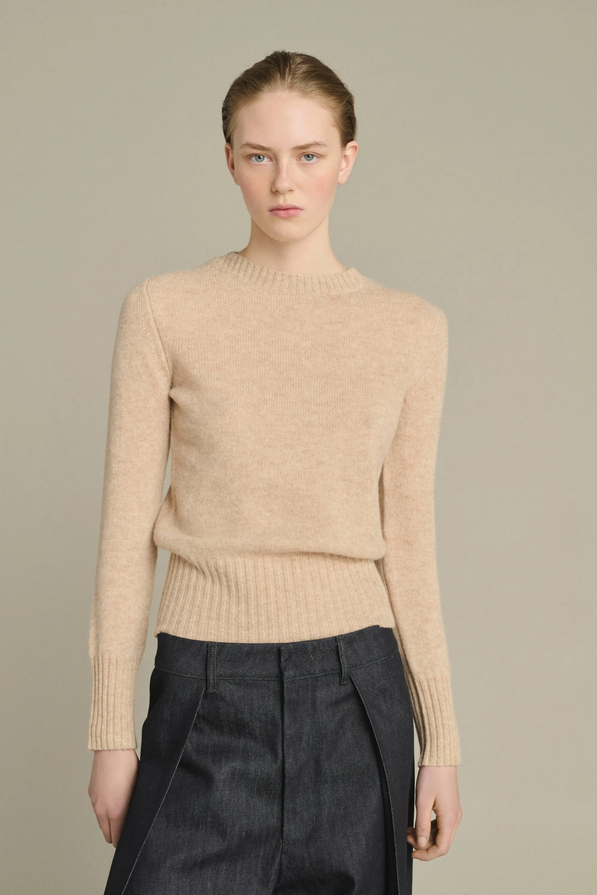 PULL GIPSY ÉCRU CHINÉ