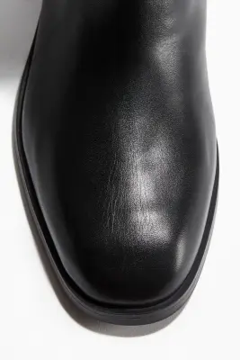 Bottes de hauteur genou - Noir — photo 2