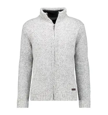 RAGMAN VESTE GRANDE LONGUEUR  FULL ZIP LAINE doublée POLAIRE Gris — photo 3