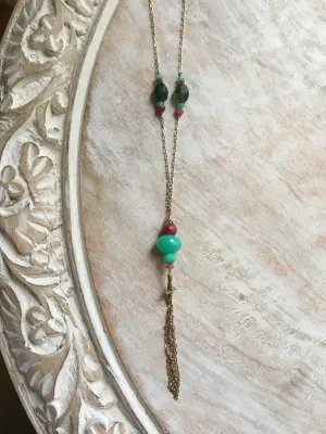 Collier Nymphéa Emmanuelle Zysman — photo 2