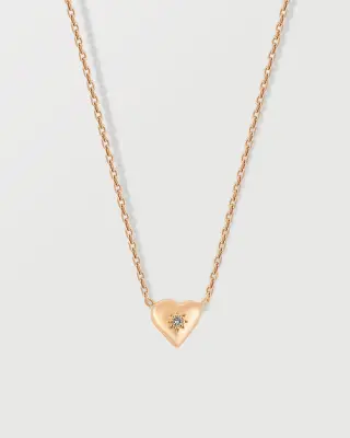 COLLIER ANATOLE COEUR DIAMANT — photo 3