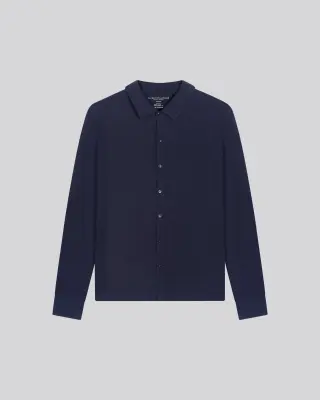 Chemise en coton organique et élasthanne — photo 4