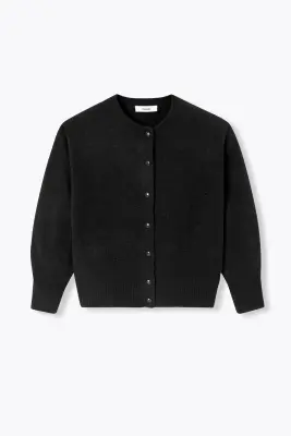 Cardigan enrichi en laine