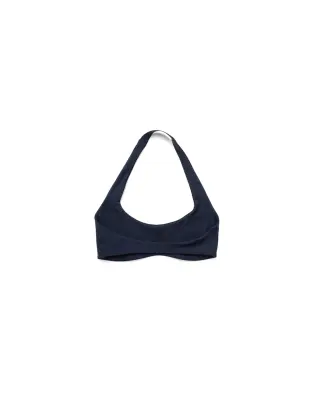 W Nike x Jacquemus Light Support Bra Obsidian — photo 3