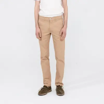 Chino beige demi slim Jeannot — photo 1