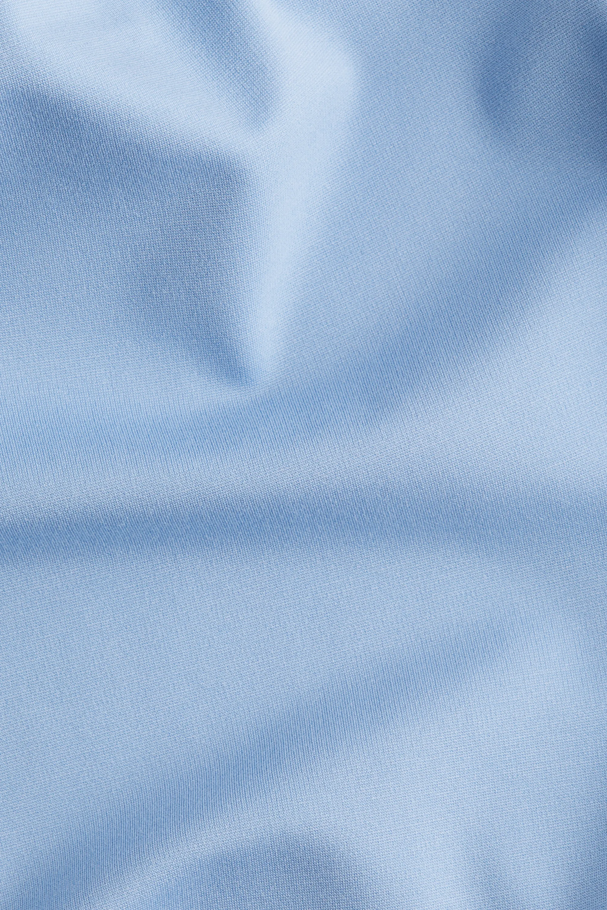 Top épaules nues - Bleu clair