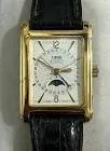 Montre auto rectangular pointer date moonphase b7460