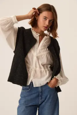 Gilet Achille Noir — photo 1