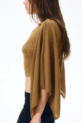 Top cape - Camel — photo 2