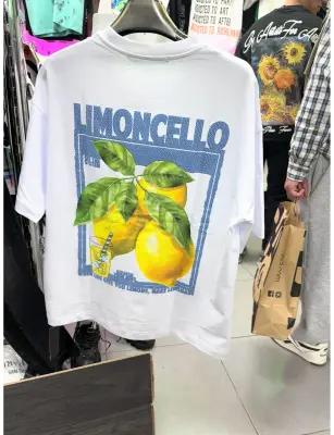 T-shirt oversize citronnier — photo 4
