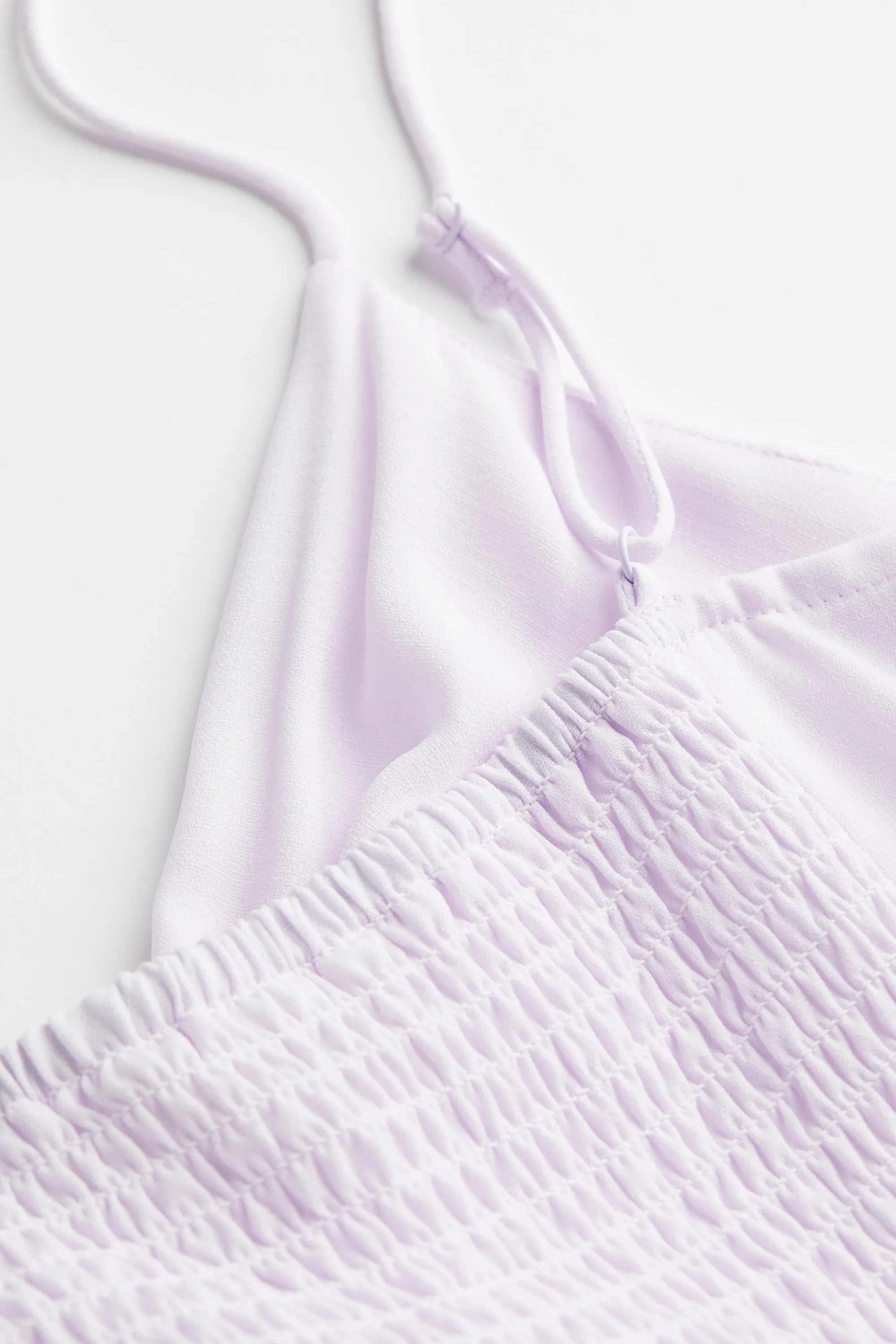 Robe à encolure en V - Lilas