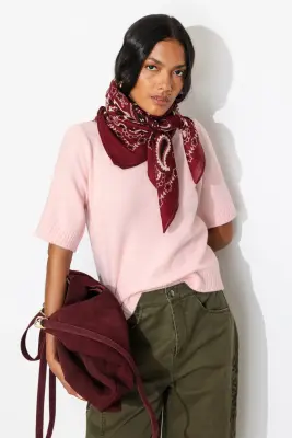 Pull manches courtes Femme — photo 4