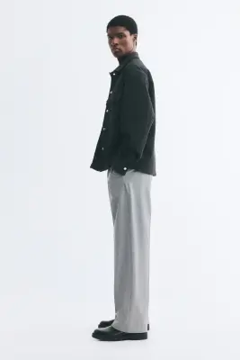 Pantalon Relaxed Fit - Gris clair — photo 3