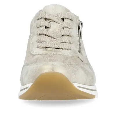 Baskets Remonte R6700-61 Beige Doré - Lacets Grande Pointure Femme — photo 4