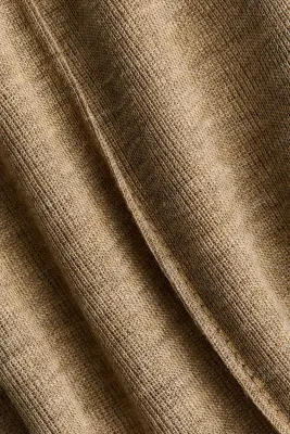 Top à manches longues - Beige chiné — photo 3