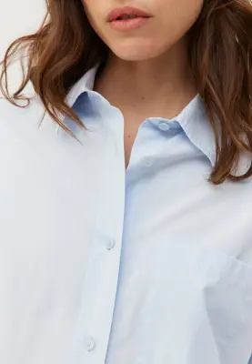 La chemise oversize - Bleu clair — photo 3