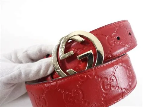 Ceinture guccissima gg entrelaces
