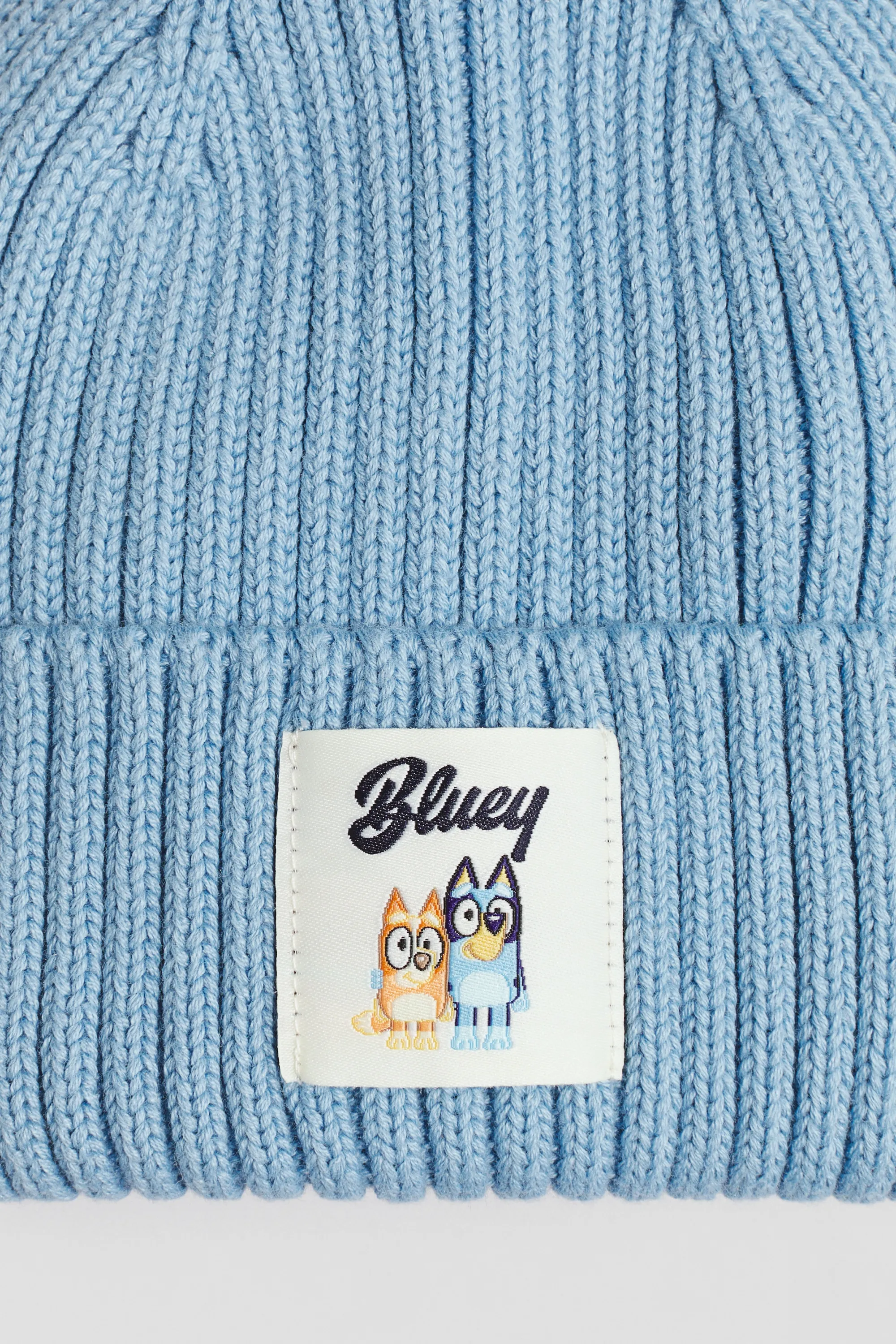 Bonnet avec application - Bleu ancien/Bluey