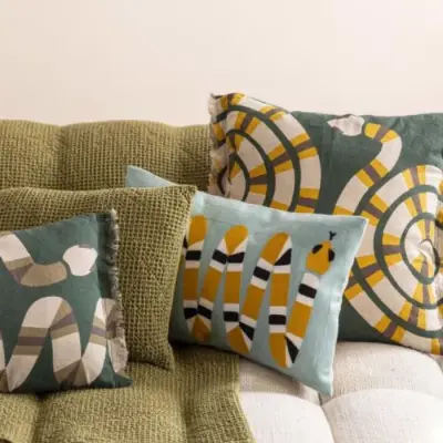 Coussin Serpent — photo 2