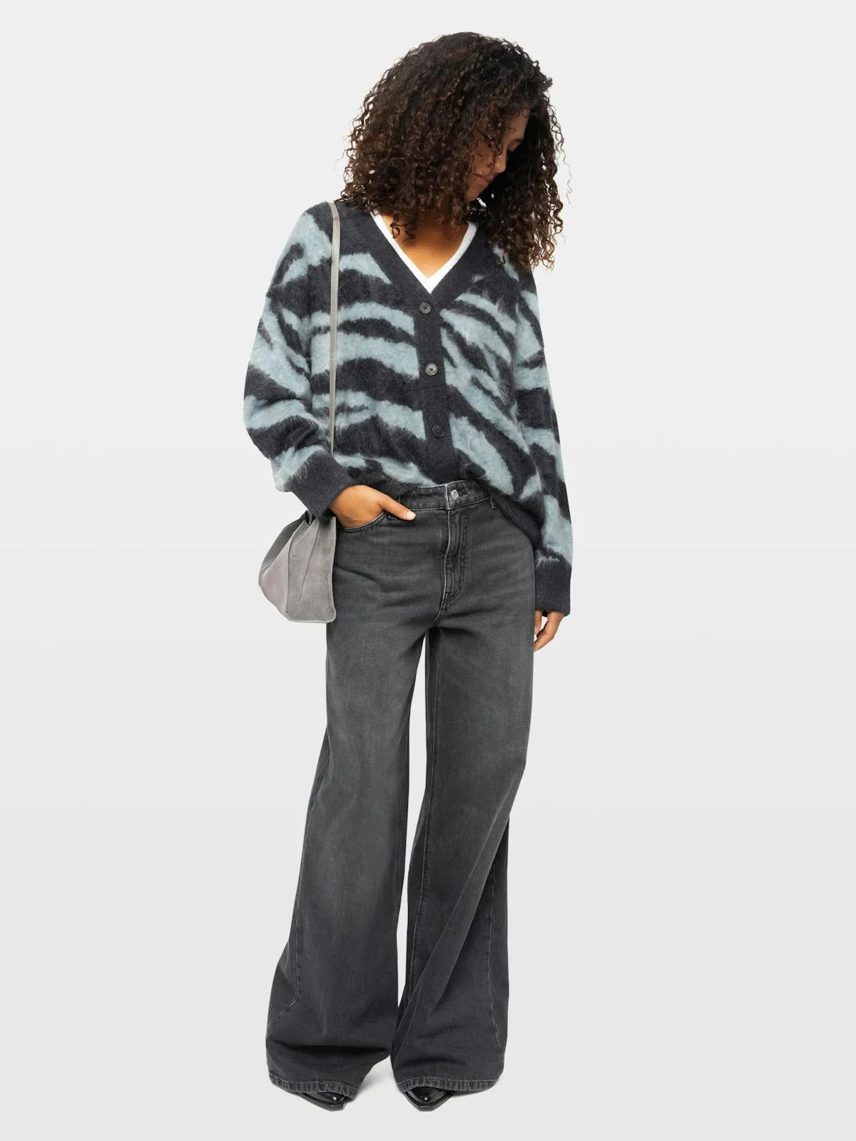 Cardigan Arpa 100% Cachemire