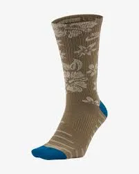 NIKE SB SOCKS EVERYDAY MAX ALOHA KHAKI 34/38