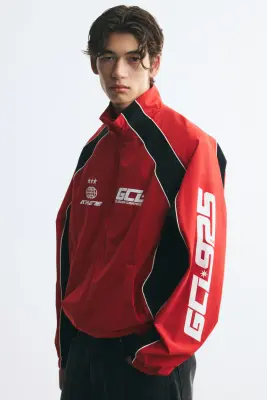 Veste de survêtement - Rouge/Glacier Control — photo 3