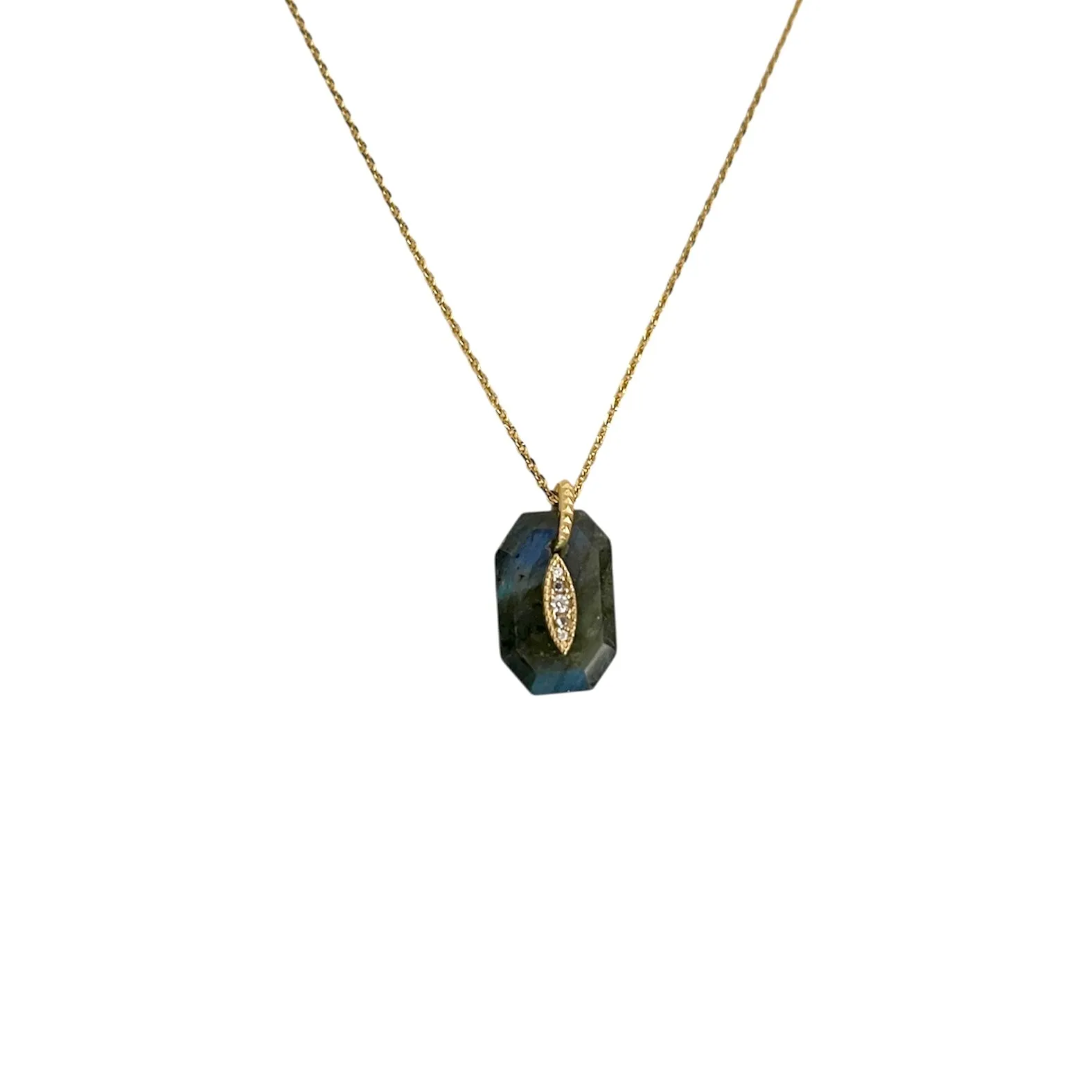 Collier Inside labradorite - Hanka In