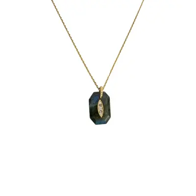 Collier Inside labradorite - Hanka In — photo 1