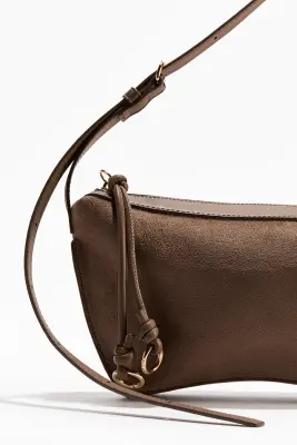 Sac porté épaule - Taupe foncé — photo 1