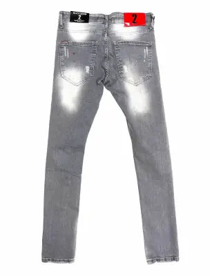 Jean ZOOM FLIGHT gris Slim — photo 5