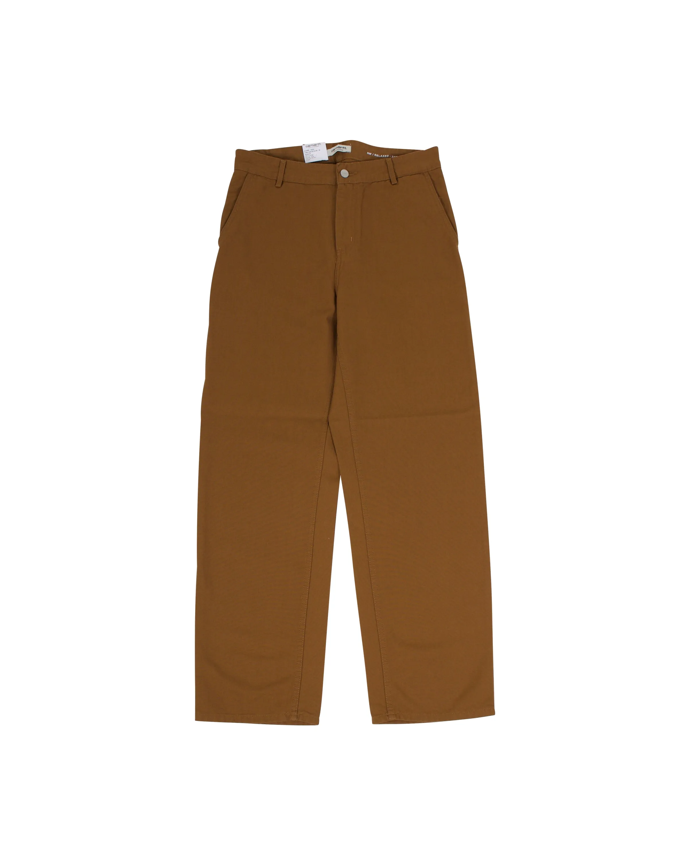 W Pierce Pant Straight Hubbard Canvas Hamilton Brown Rinsed