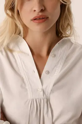 Blouse Rudeon Ecru — photo 2