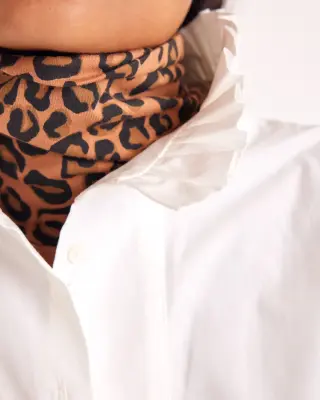 Blouse Source blanc naturel — photo 5