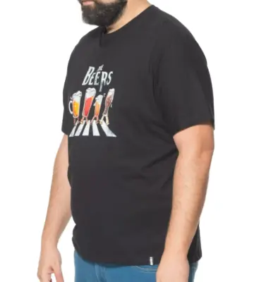 MAXFORT TEE SHIRT Imprimé Noir — photo 3