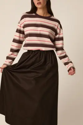 Tee-shirt Gaianna Choco Poudre — photo 1