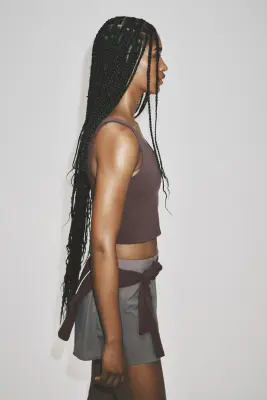 Top de sport avec soutien-gorge SculptMove™ - Bruyère foncé — photo 4