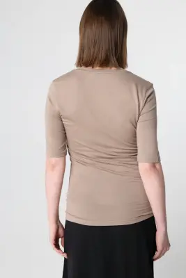 T-shirt en viscose et élasthanne — photo 3