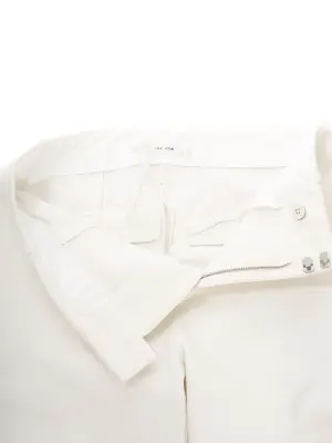 Pantalon droit stretch blanc vif Prix boutique 970€ Taille XS — photo 4