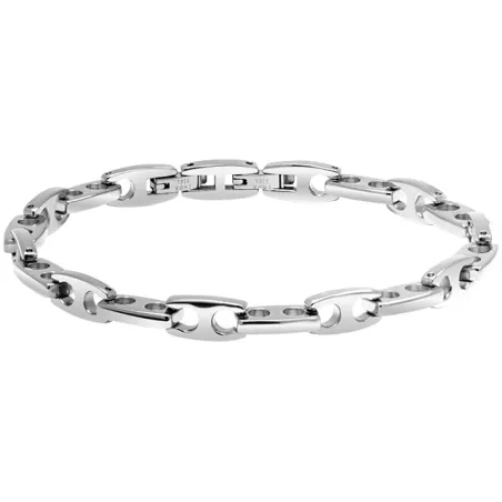 ROCHET - Bracelet Galion Acier 6,5mm x 22cm HB7180