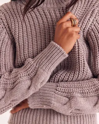 Pull Andrew beige — photo 2