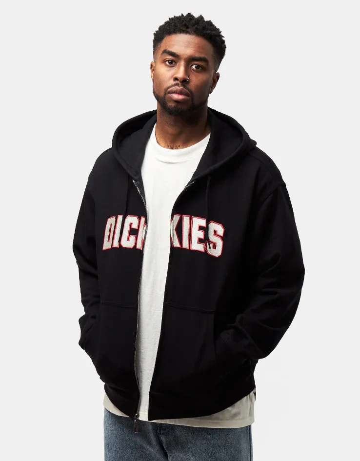 sweatshirt zip Dickies aitkins – black